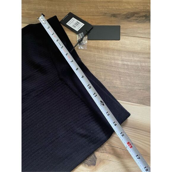 NWT CYRUS Corduroy  Black Flare Pants S - Picture 4 of 7